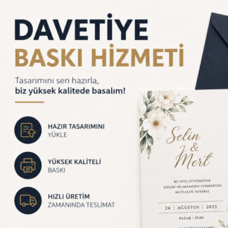 Davetiye Baskı Hizmeti