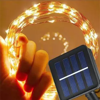 Güneş Enerjili Tel Peri Led - 10 metre (Solar)