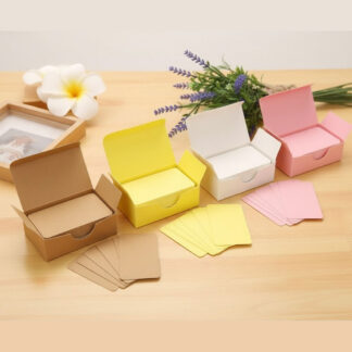 Standart Kart Boyutunda Çok Amaçlı Not Kartları